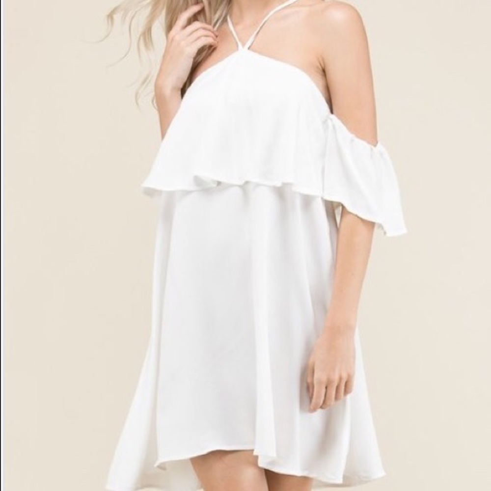 Off the shoulder dress